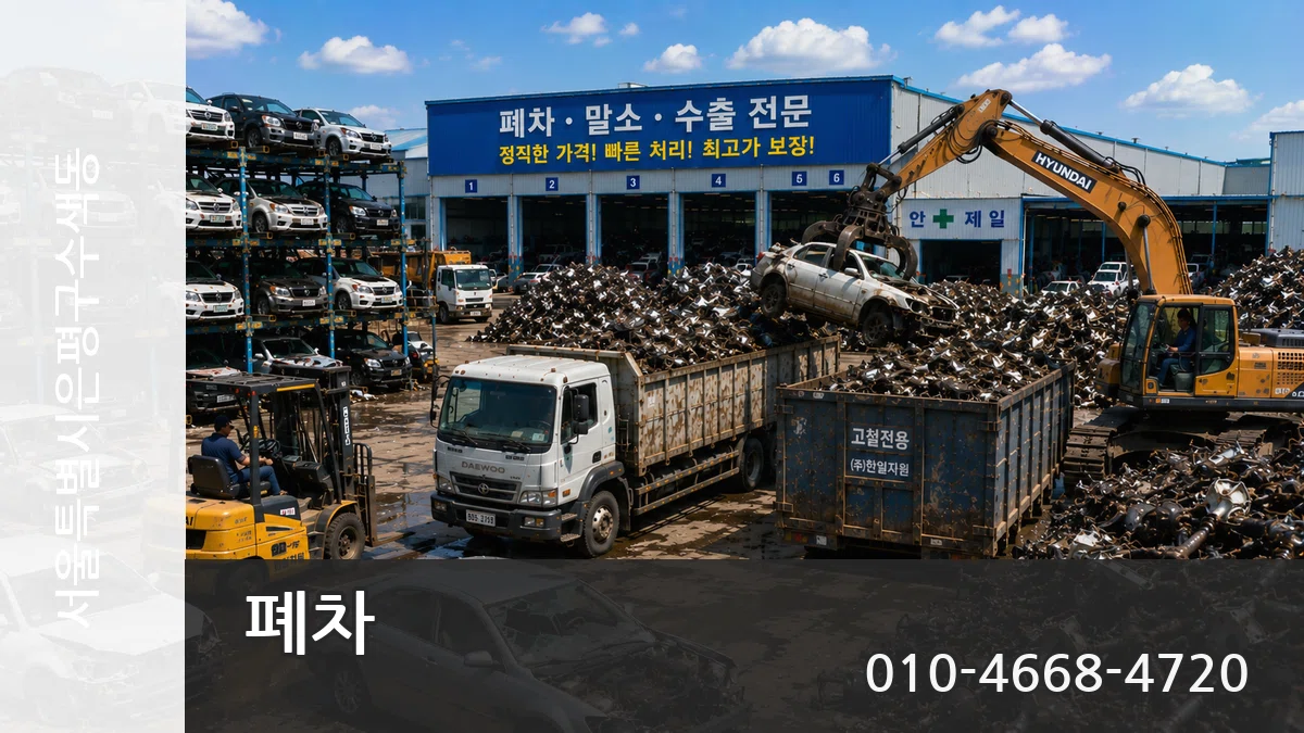 서울특별시은평구수색동 폐차 서울특별시은평구수색동 폐차 차량 처리 안내 이미지 3