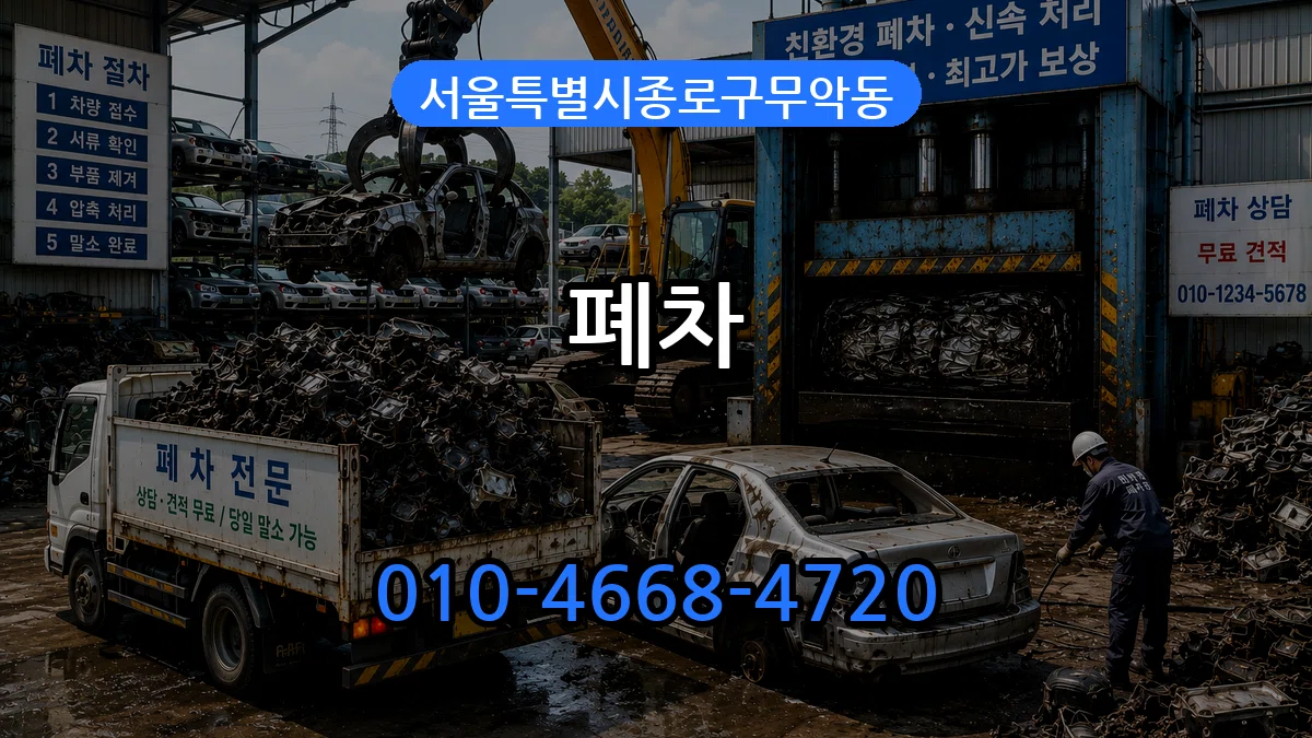 서울특별시종로구무악동 폐차 서울특별시종로구무악동 폐차 차량 처리 안내 이미지 2