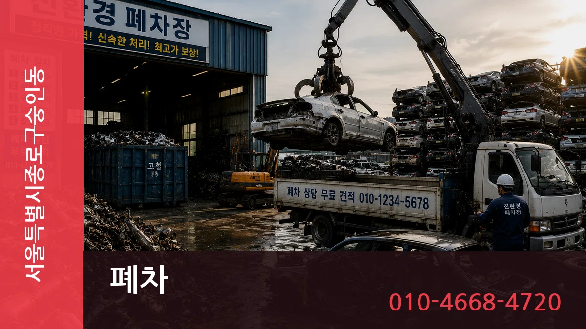 서울특별시종로구숭인동 폐차 서울특별시종로구숭인동 폐차 차량 처리 안내 이미지 1