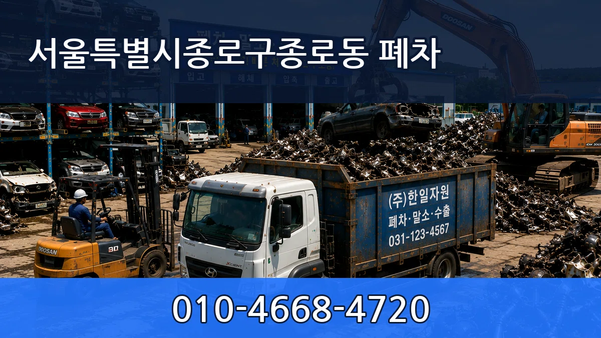 서울특별시종로구종로동 폐차 서울특별시종로구종로동 폐차 차량 처리 안내 이미지 2