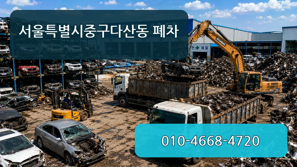 서울특별시중구다산동 폐차 서울특별시중구다산동 폐차 차량 처리 안내 이미지 3