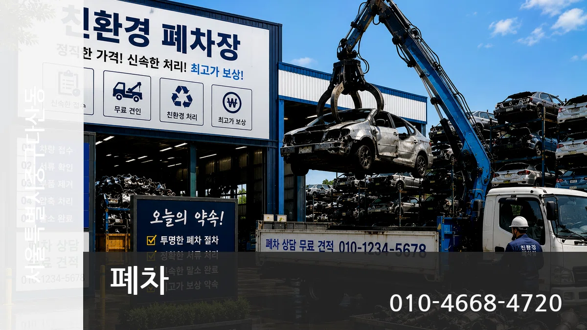 서울특별시중구다산동 폐차 서울특별시중구다산동 폐차 차량 처리 안내 이미지 2