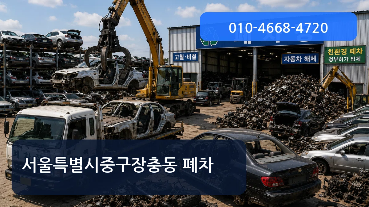 서울특별시중구장충동 폐차 서울특별시중구장충동 폐차 차량 처리 안내 이미지 2