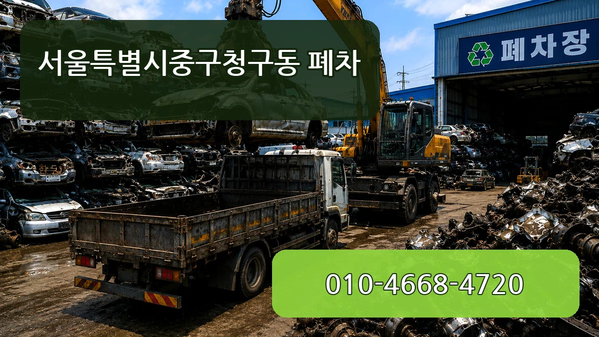 서울특별시중구청구동 폐차 서울특별시중구청구동 폐차 차량 처리 안내 이미지 1