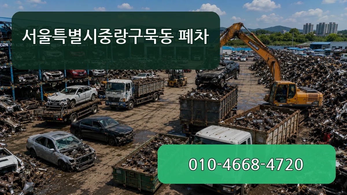 서울특별시중랑구묵동 폐차 서울특별시중랑구묵동 폐차 차량 처리 안내 이미지 2