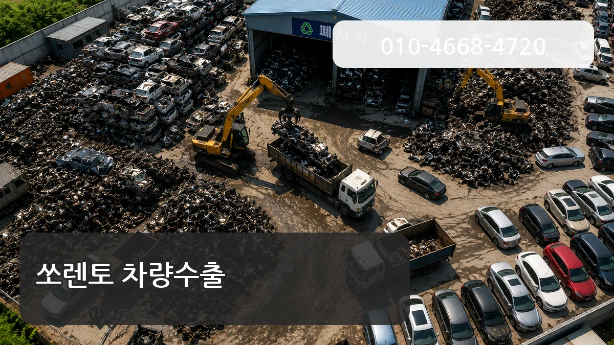 쏘렌토 차량수출 쏘렌토 차량수출 차량 처리 안내 이미지 1