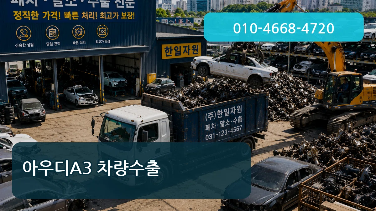 아우디A3 차량수출 아우디A3 차량수출 차량 처리 안내 이미지 2