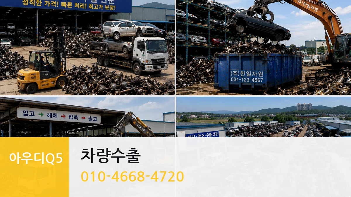 아우디Q5 차량수출 아우디Q5 차량수출 차량 처리 안내 이미지 2
