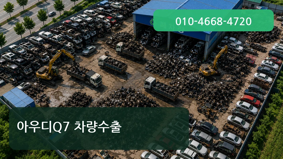 아우디Q7 차량수출 아우디Q7 차량수출 차량 처리 안내 이미지 3