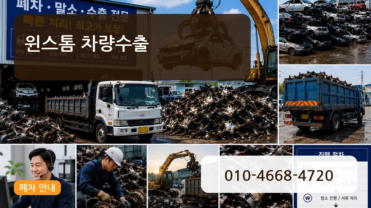 윈스톰 차량수출 윈스톰 차량수출 차량 처리 안내 이미지 1
