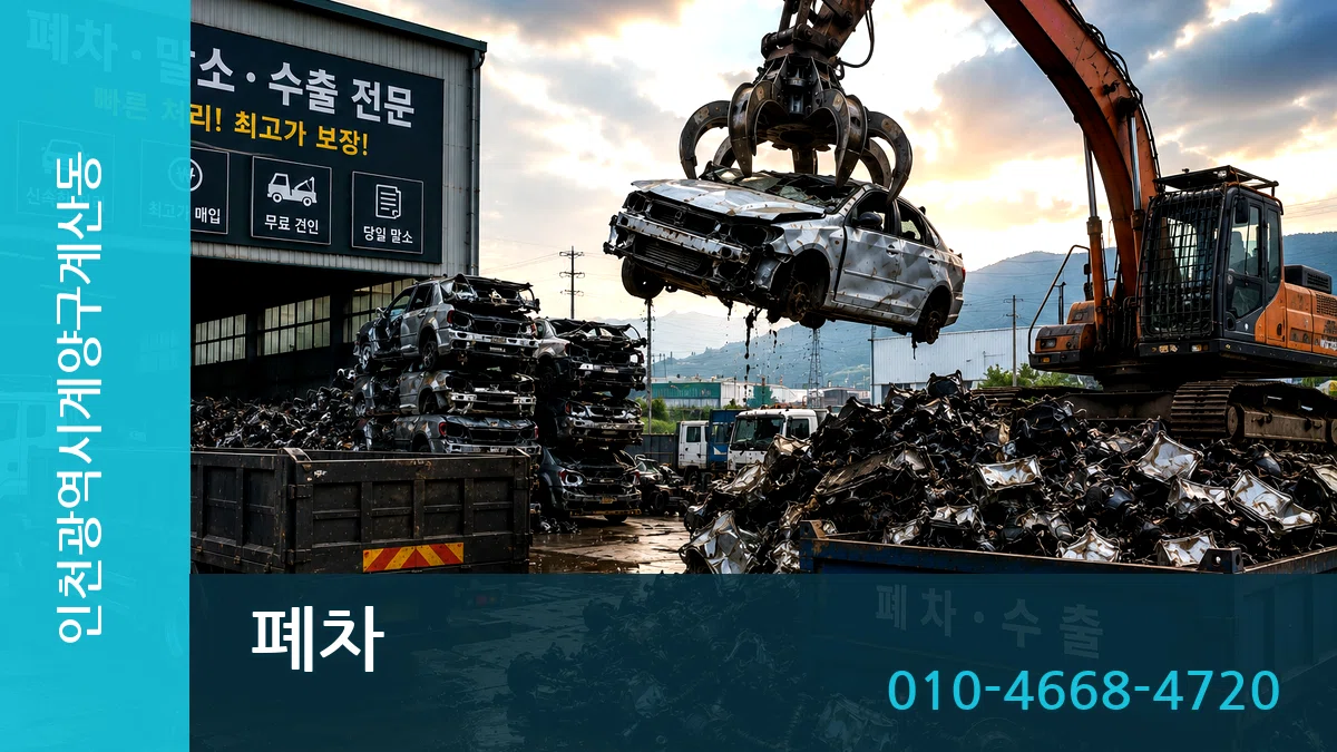 인천광역시계양구계산동 폐차 인천광역시계양구계산동 폐차 차량 처리 안내 이미지 1