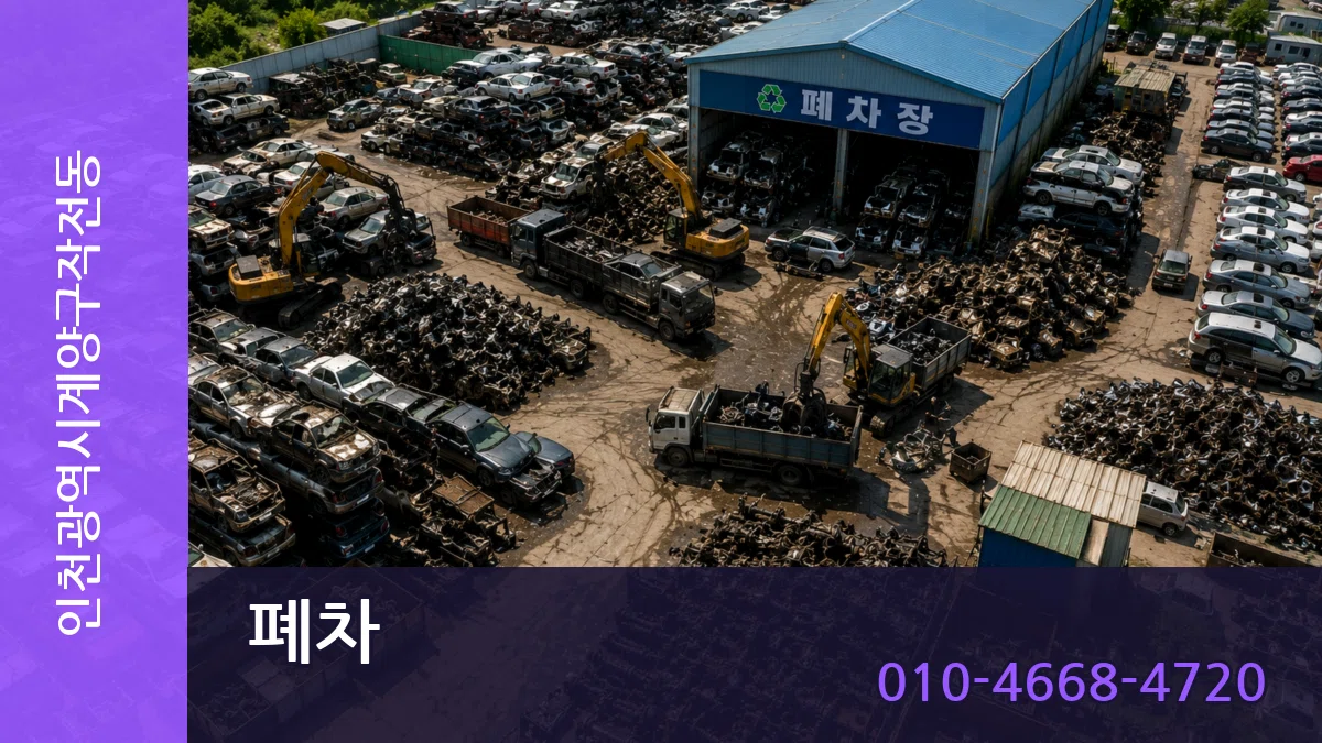 인천광역시계양구작전동 폐차 인천광역시계양구작전동 폐차 차량 처리 안내 이미지 1