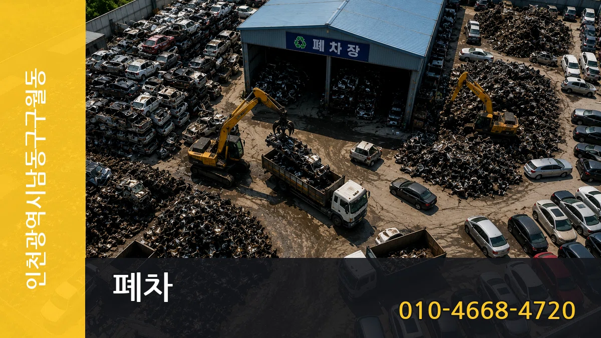 인천광역시남동구구월동 폐차 인천광역시남동구구월동 폐차 차량 처리 안내 이미지 3