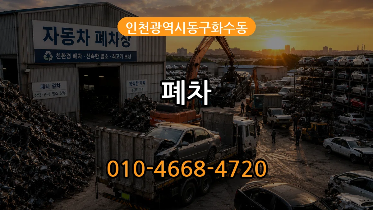 인천광역시동구화수동 폐차 인천광역시동구화수동 폐차 차량 처리 안내 이미지 2