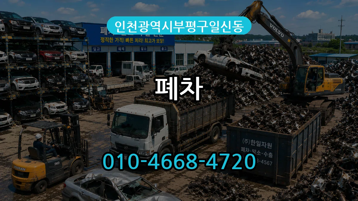 인천광역시부평구일신동 폐차 인천광역시부평구일신동 폐차 차량 처리 안내 이미지 1