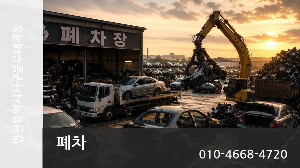 인천광역시서구불로대곡동 폐차 인천광역시서구불로대곡동 폐차 차량 처리 안내 이미지 3