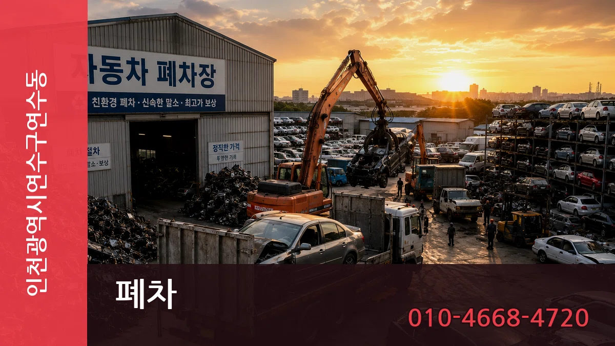 인천광역시연수구연수동 폐차 인천광역시연수구연수동 폐차 차량 처리 안내 이미지 3