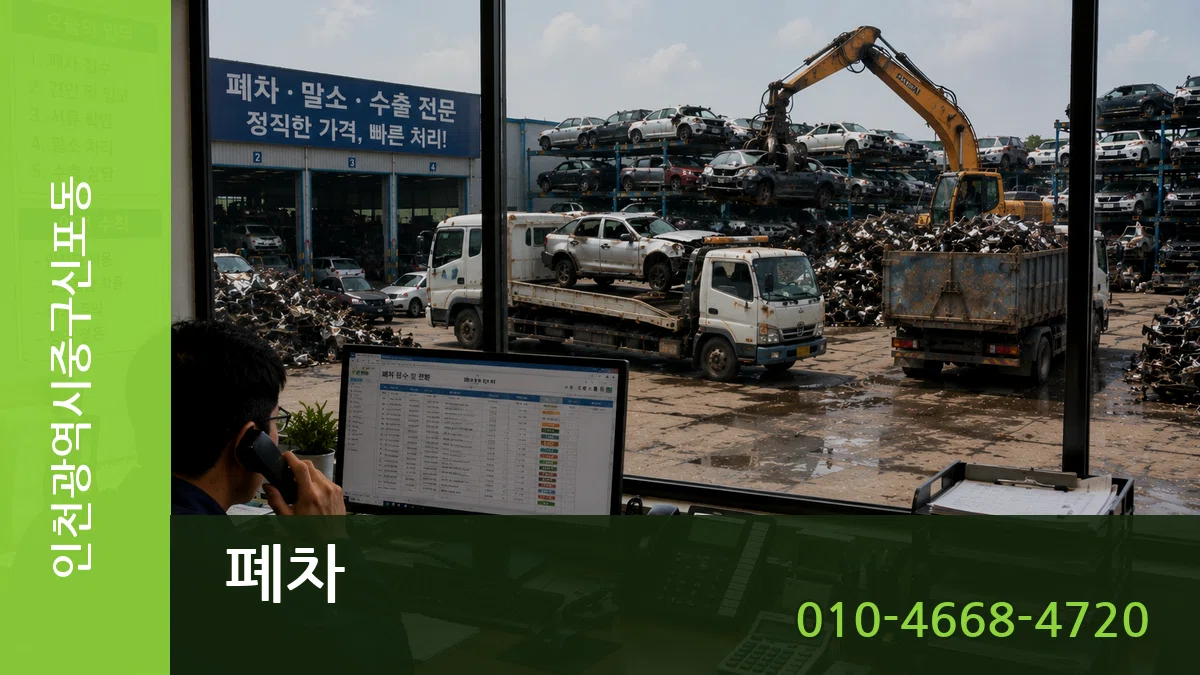 인천광역시중구신포동 폐차 인천광역시중구신포동 폐차 차량 처리 안내 이미지 2