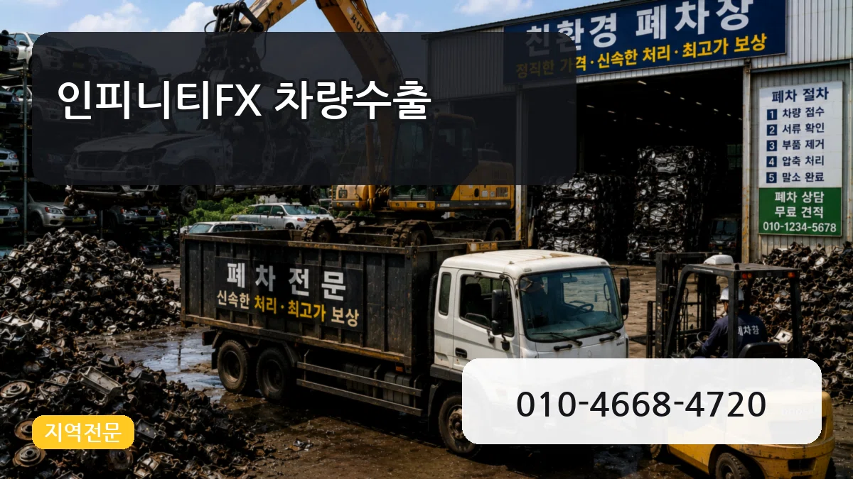 인피니티FX 차량수출 인피니티FX 차량수출 차량 처리 안내 이미지 1