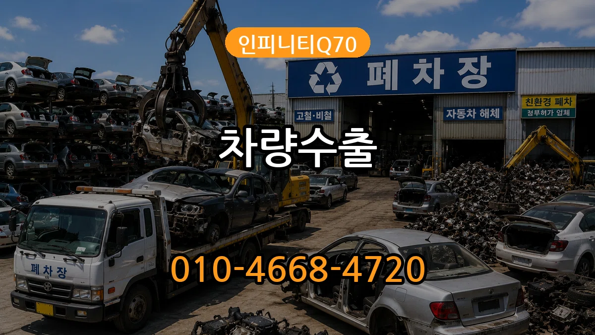 인피니티Q70 차량수출 인피니티Q70 차량수출 차량 처리 안내 이미지 1