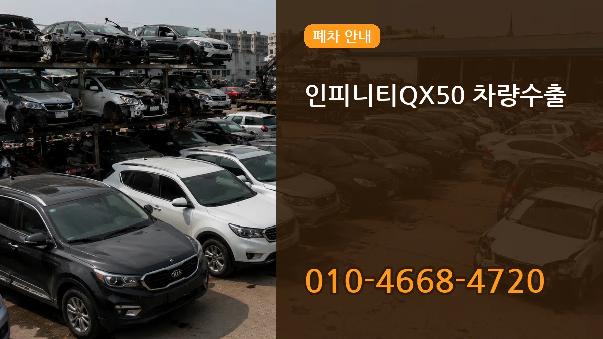 인피니티QX50 차량수출 인피니티QX50 차량수출 차량 처리 안내 이미지 3