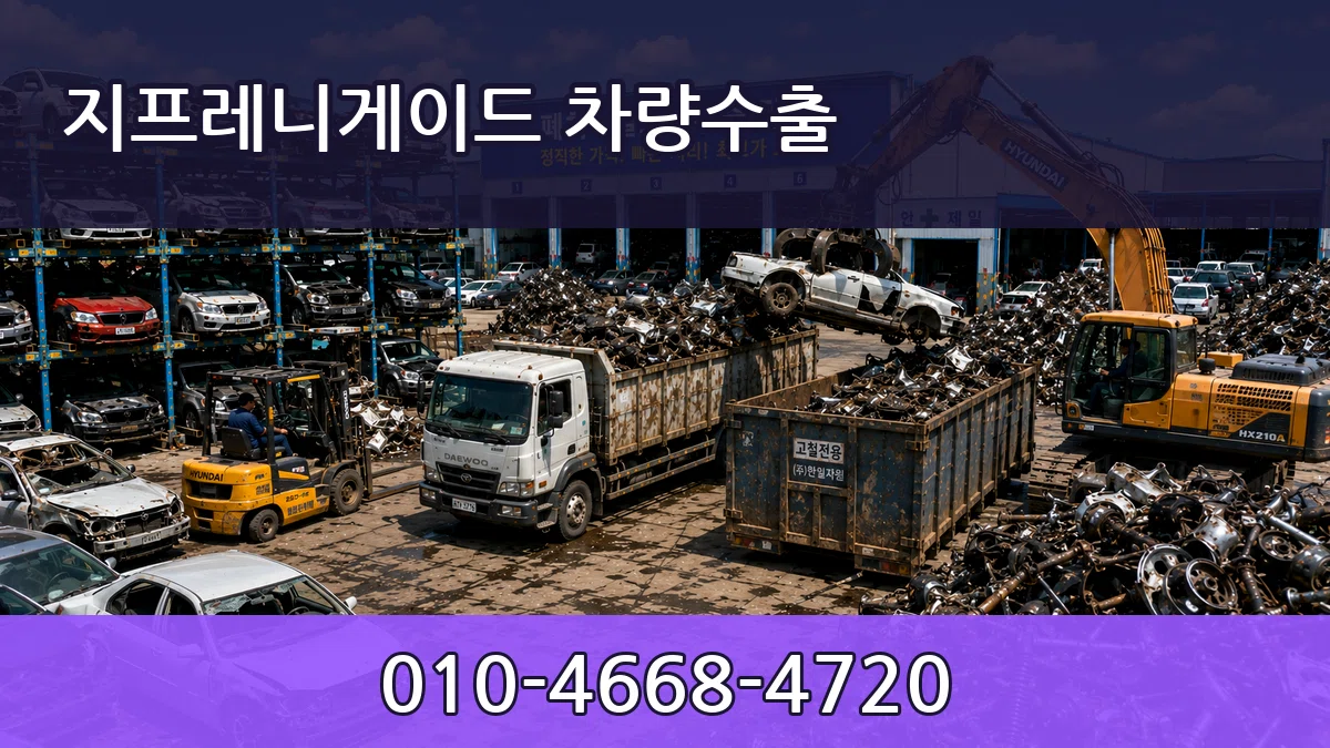 지프레니게이드 차량수출 지프레니게이드 차량수출 차량 처리 안내 이미지 1