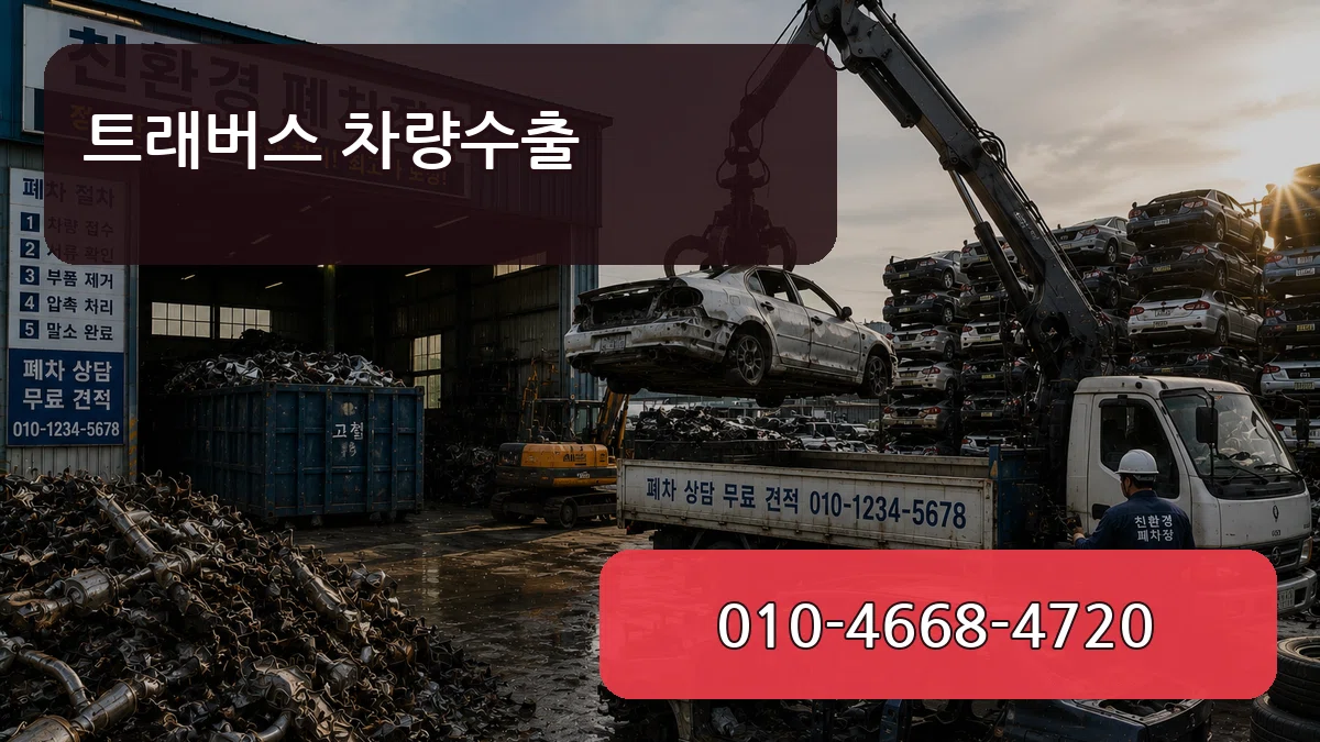 트래버스 차량수출 트래버스 차량수출 차량 처리 안내 이미지 3