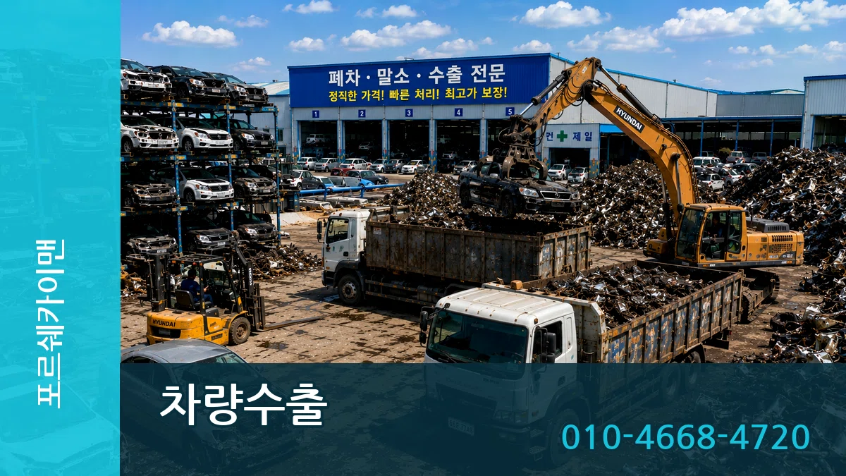 포르쉐카이맨 차량수출 포르쉐카이맨 차량수출 차량 처리 안내 이미지 3